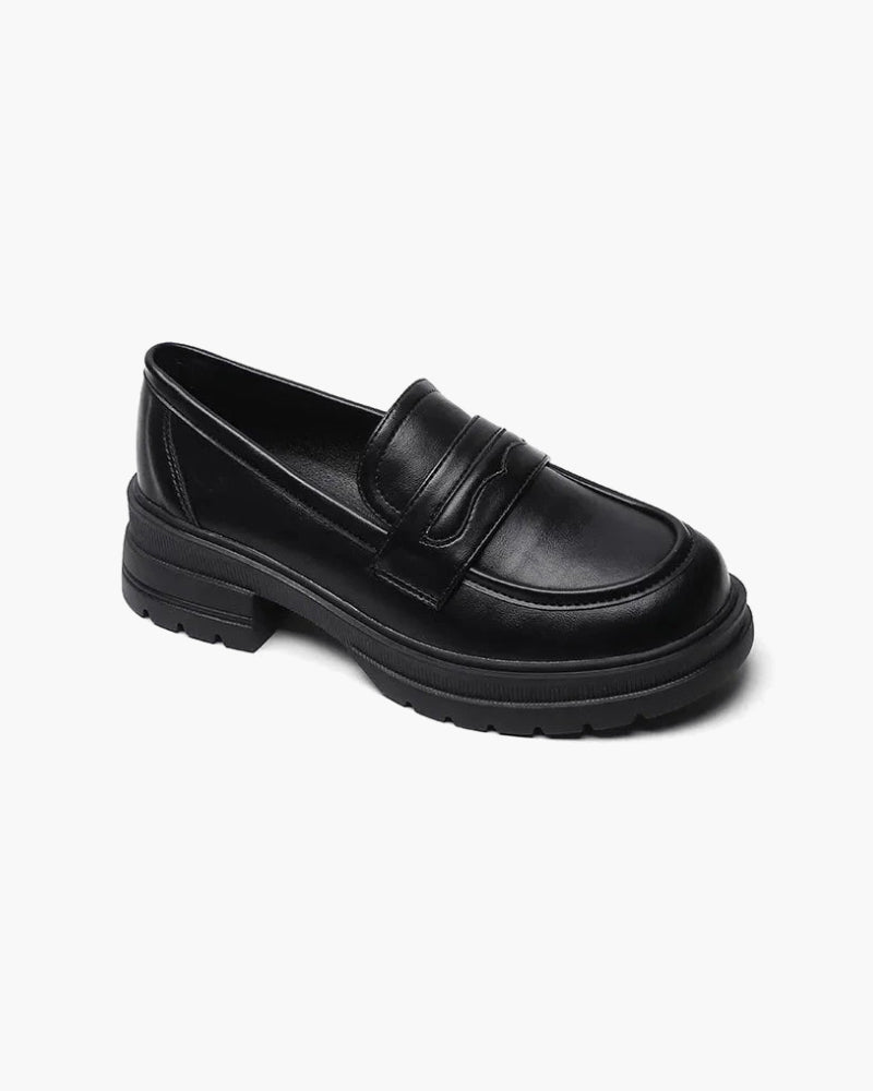 Mocassini in pelle stile Old Money
