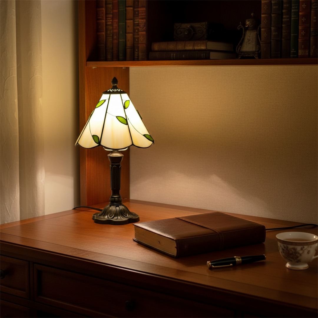 Lampada da tavolo LED stile Barocco retrò