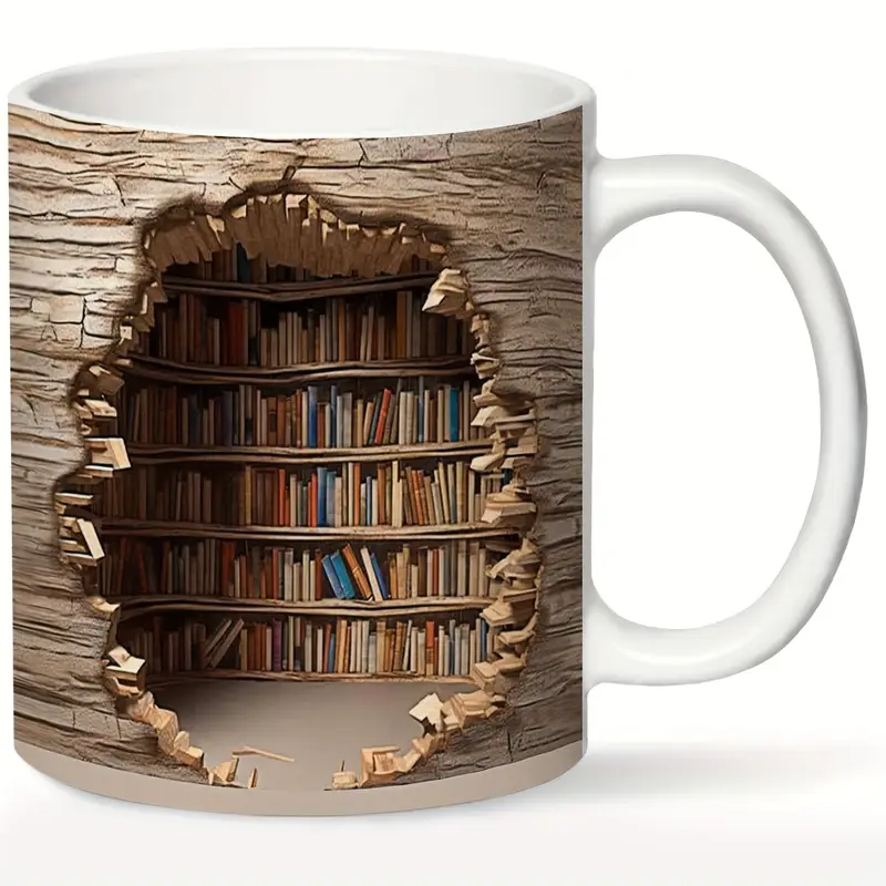 Incantevole tazza da libreria termosensibile