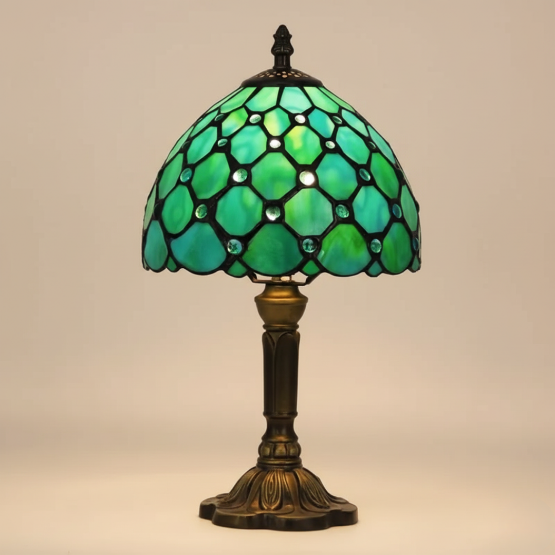 Elegante lampada da tavolo barocca