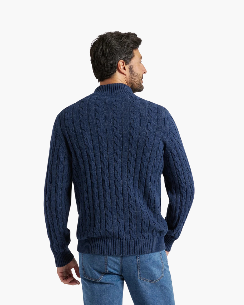 Maglione con mezza zip Verbier