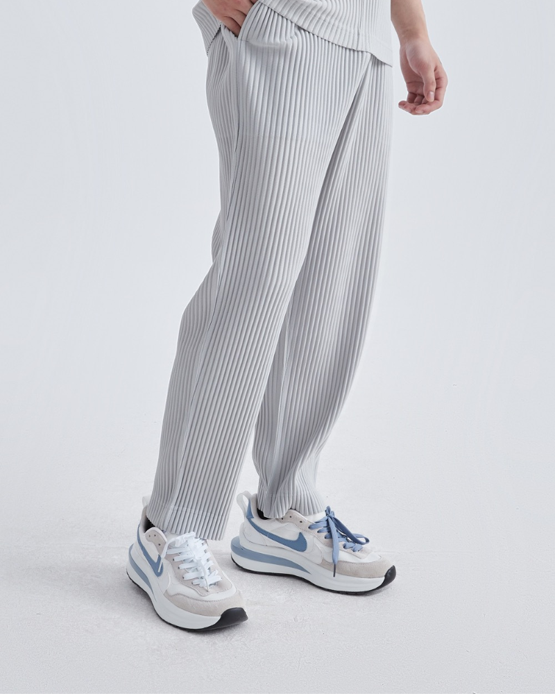 Pantalone in cotone a costine