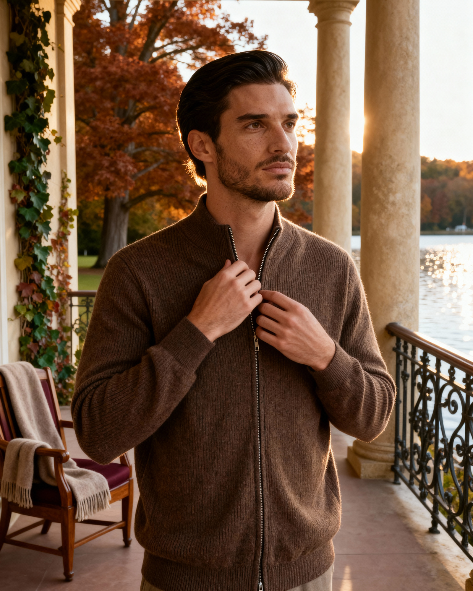 Gilet 100% cashmere